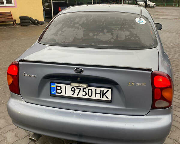 Сірий ЗАЗ Ланос, об'ємом двигуна 1.5 л та пробігом 241 тис. км за 2350 $, фото 3 на Automoto.ua