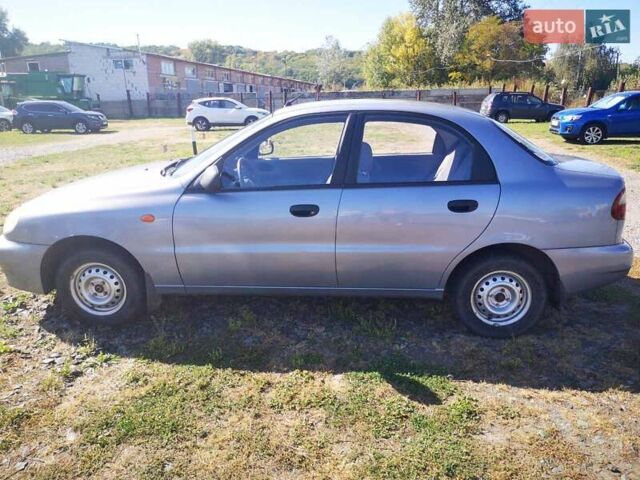 Сірий ЗАЗ Ланос, об'ємом двигуна 1.6 л та пробігом 69 тис. км за 3800 $, фото 6 на Automoto.ua