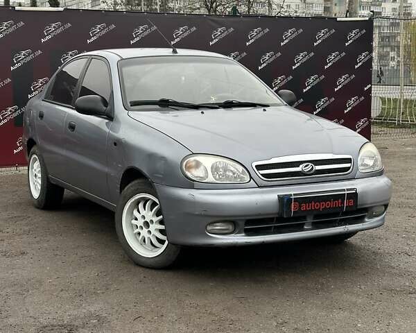 Серый ЗАЗ Ланос, объемом двигателя 1.5 л и пробегом 166 тыс. км за 2100 $, фото 2 на Automoto.ua