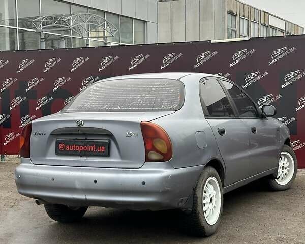 Серый ЗАЗ Ланос, объемом двигателя 1.5 л и пробегом 166 тыс. км за 2100 $, фото 6 на Automoto.ua