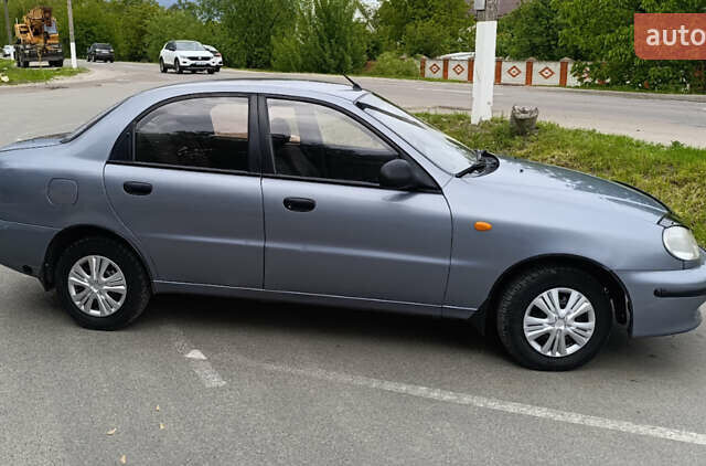 Сірий ЗАЗ Ланос, об'ємом двигуна 1.5 л та пробігом 217 тис. км за 2800 $, фото 2 на Automoto.ua
