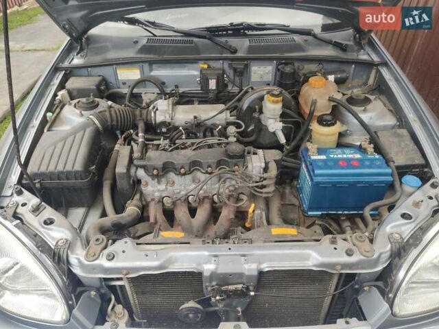 Сірий ЗАЗ Ланос, об'ємом двигуна 1.5 л та пробігом 190 тис. км за 3200 $, фото 5 на Automoto.ua