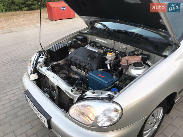 Сірий ЗАЗ Ланос, об'ємом двигуна 1.4 л та пробігом 55 тис. км за 3300 $, фото 6 на Automoto.ua