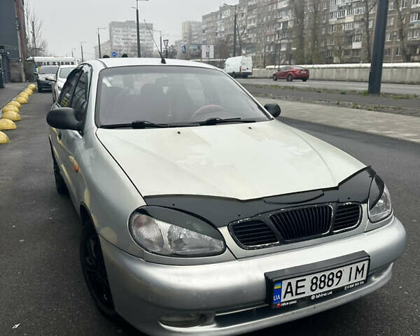 Сірий ЗАЗ Ланос, об'ємом двигуна 1.5 л та пробігом 211 тис. км за 3200 $, фото 1 на Automoto.ua