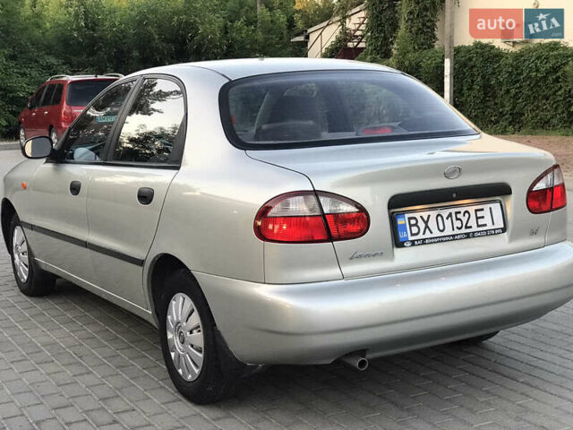Сірий ЗАЗ Ланос, об'ємом двигуна 1.4 л та пробігом 55 тис. км за 3300 $, фото 16 на Automoto.ua