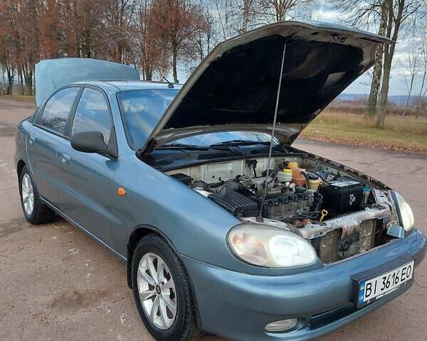 Сірий ЗАЗ Ланос, об'ємом двигуна 1.5 л та пробігом 185 тис. км за 2700 $, фото 35 на Automoto.ua