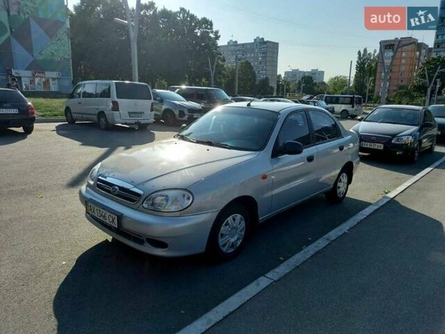 Сірий ЗАЗ Ланос, об'ємом двигуна 1.5 л та пробігом 200 тис. км за 2100 $, фото 1 на Automoto.ua