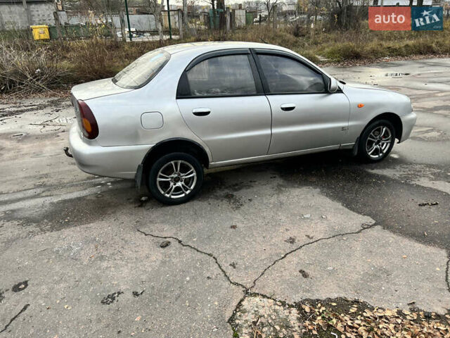 Серый ЗАЗ Ланос, объемом двигателя 1.5 л и пробегом 255 тыс. км за 2100 $, фото 6 на Automoto.ua