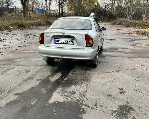 Серый ЗАЗ Ланос, объемом двигателя 1.5 л и пробегом 255 тыс. км за 2100 $, фото 8 на Automoto.ua