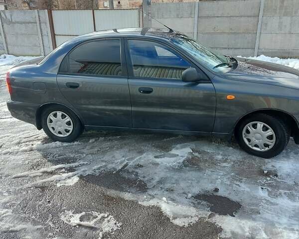 Сірий ЗАЗ Ланос, об'ємом двигуна 1.5 л та пробігом 280 тис. км за 3500 $, фото 2 на Automoto.ua