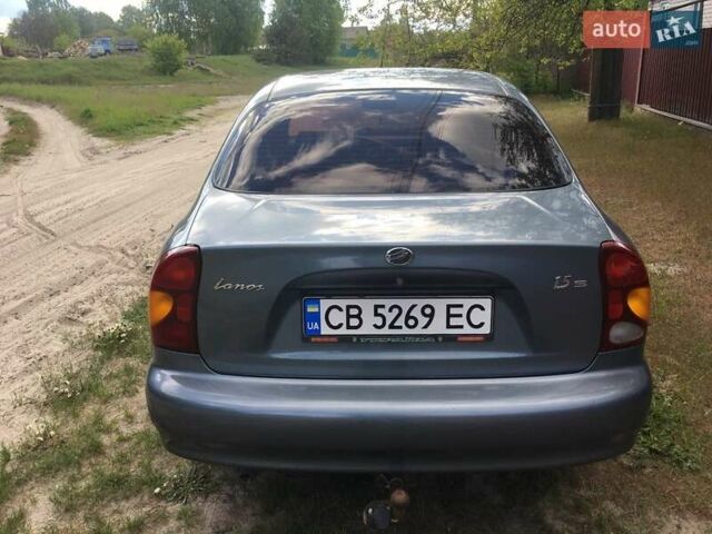 Сірий ЗАЗ Ланос, об'ємом двигуна 1.5 л та пробігом 118 тис. км за 3000 $, фото 3 на Automoto.ua