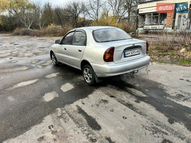 Серый ЗАЗ Ланос, объемом двигателя 1.5 л и пробегом 255 тыс. км за 2100 $, фото 12 на Automoto.ua