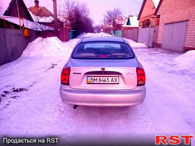 Серый ЗАЗ Ланос, объемом двигателя 1.3 л и пробегом 99810 тыс. км за 2050 $, фото 2 на Automoto.ua