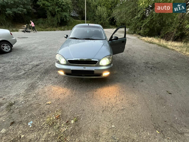 Серый ЗАЗ Ланос, объемом двигателя 1.3 л и пробегом 180 тыс. км за 2100 $, фото 3 на Automoto.ua