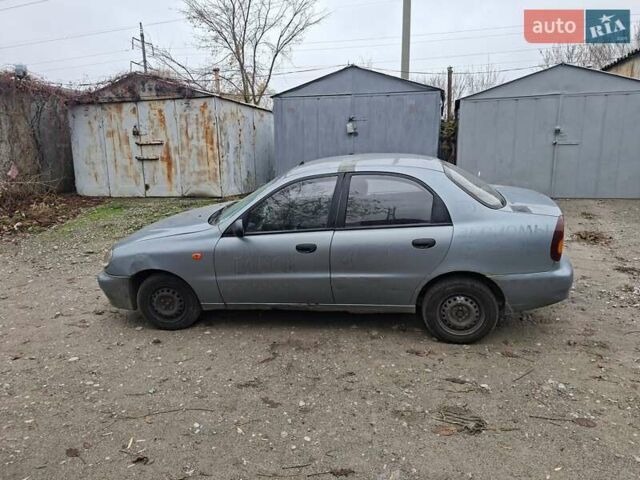 Серый ЗАЗ Ланос, объемом двигателя 1.5 л и пробегом 700 тыс. км за 750 $, фото 2 на Automoto.ua