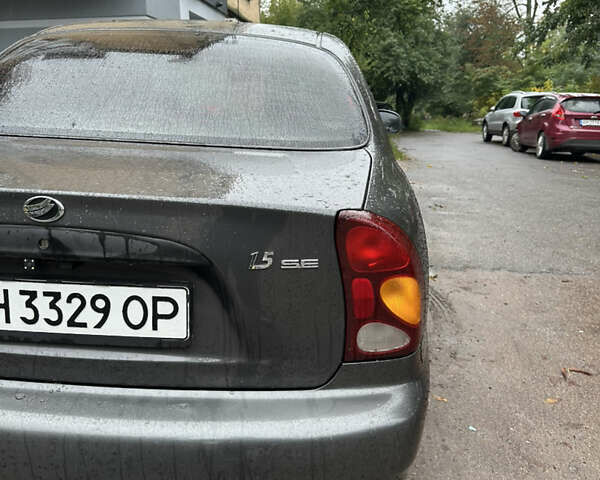 Сірий ЗАЗ Ланос, об'ємом двигуна 1.5 л та пробігом 152 тис. км за 2950 $, фото 3 на Automoto.ua
