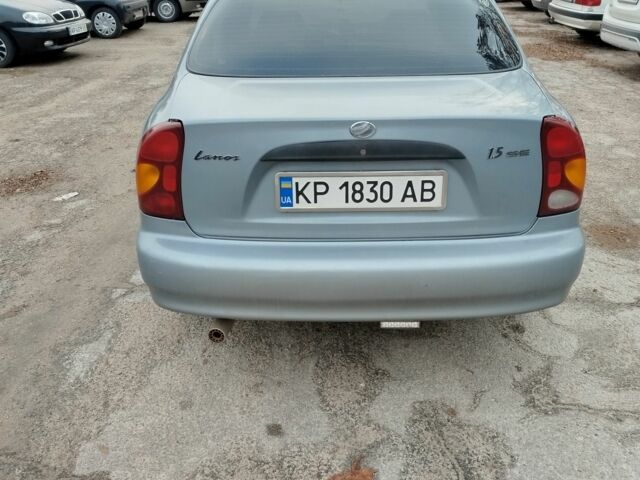 Серый ЗАЗ Ланос, объемом двигателя 1.5 л и пробегом 128 тыс. км за 3100 $, фото 3 на Automoto.ua