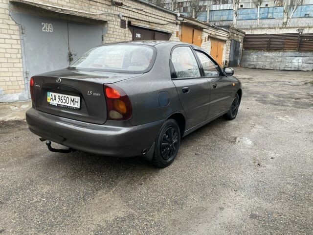 Серый ЗАЗ Ланос, объемом двигателя 1.5 л и пробегом 196 тыс. км за 3200 $, фото 3 на Automoto.ua