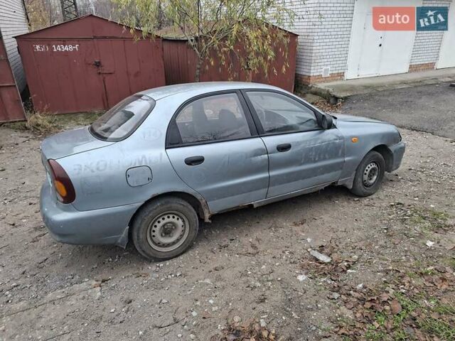 Серый ЗАЗ Ланос, объемом двигателя 1.5 л и пробегом 700 тыс. км за 750 $, фото 3 на Automoto.ua