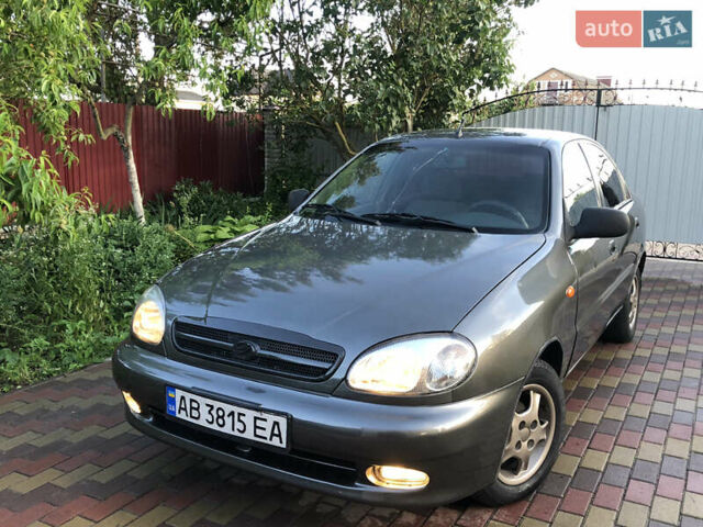Сірий ЗАЗ Ланос, об'ємом двигуна 1.5 л та пробігом 174 тис. км за 2999 $, фото 1 на Automoto.ua