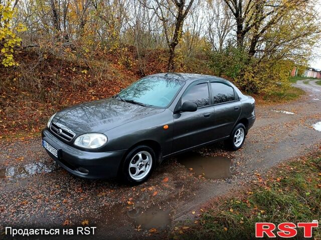 Сірий ЗАЗ Ланос, об'ємом двигуна 1.5 л та пробігом 141 тис. км за 2900 $, фото 3 на Automoto.ua