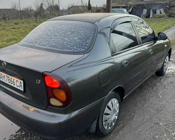 Серый ЗАЗ Ланос, объемом двигателя 1.5 л и пробегом 288 тыс. км за 3300 $, фото 4 на Automoto.ua