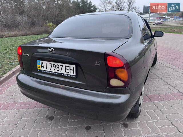 Серый ЗАЗ Ланос, объемом двигателя 1.5 л и пробегом 120 тыс. км за 3200 $, фото 9 на Automoto.ua