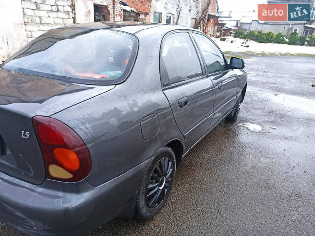 Сірий ЗАЗ Ланос, об'ємом двигуна 1.5 л та пробігом 117 тис. км за 3300 $, фото 4 на Automoto.ua