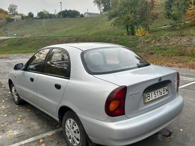Серый ЗАЗ Ланос, объемом двигателя 1.5 л и пробегом 200 тыс. км за 2800 $, фото 1 на Automoto.ua