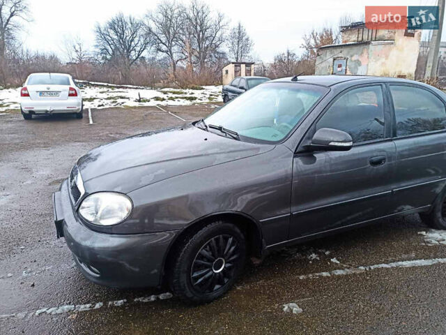 Сірий ЗАЗ Ланос, об'ємом двигуна 1.5 л та пробігом 117 тис. км за 3300 $, фото 3 на Automoto.ua