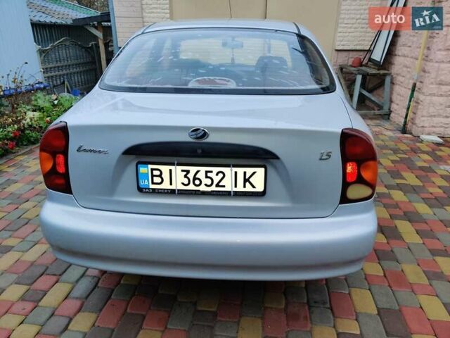 Серый ЗАЗ Ланос, объемом двигателя 1.5 л и пробегом 221 тыс. км за 2750 $, фото 13 на Automoto.ua
