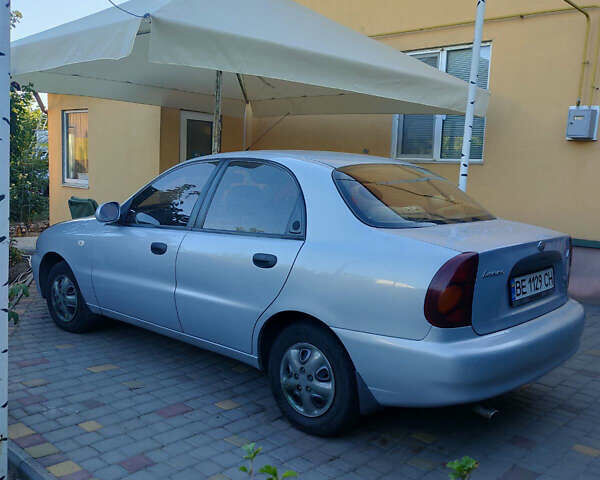 Серый ЗАЗ Ланос, объемом двигателя 1.4 л и пробегом 100 тыс. км за 4000 $, фото 5 на Automoto.ua