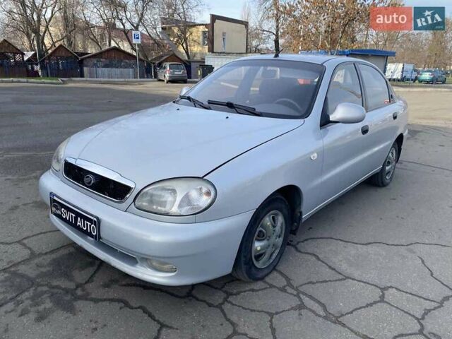 Сірий ЗАЗ Ланос, об'ємом двигуна 1.4 л та пробігом 100 тис. км за 4500 $, фото 11 на Automoto.ua