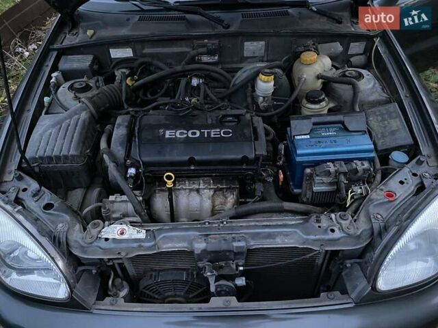 Серый ЗАЗ Ланос, объемом двигателя 1.4 л и пробегом 150 тыс. км за 3300 $, фото 4 на Automoto.ua