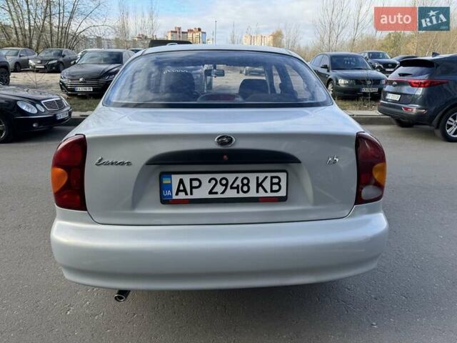 Сірий ЗАЗ Ланос, об'ємом двигуна 1.5 л та пробігом 105 тис. км за 3600 $, фото 3 на Automoto.ua