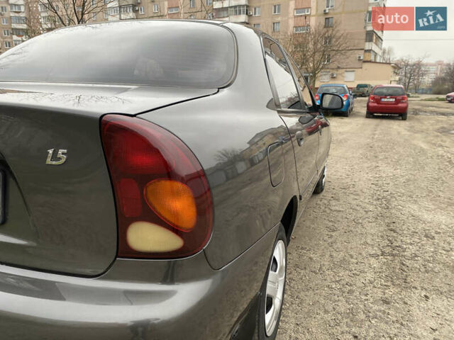 Сірий ЗАЗ Ланос, об'ємом двигуна 1.5 л та пробігом 203 тис. км за 4000 $, фото 5 на Automoto.ua