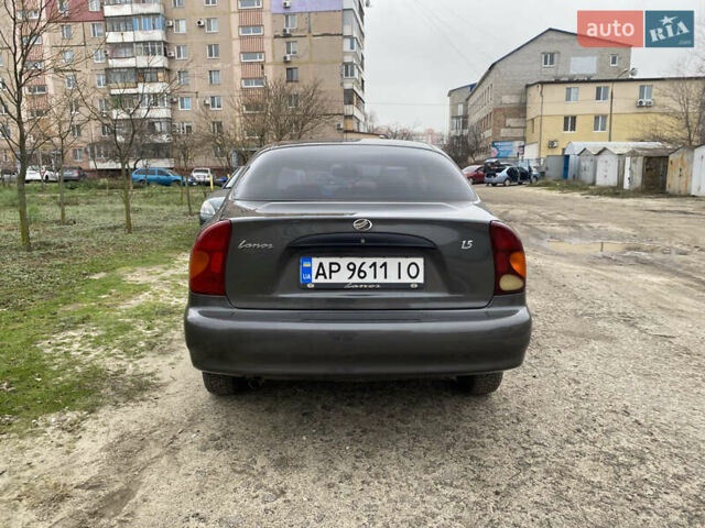 Сірий ЗАЗ Ланос, об'ємом двигуна 1.5 л та пробігом 203 тис. км за 4000 $, фото 4 на Automoto.ua