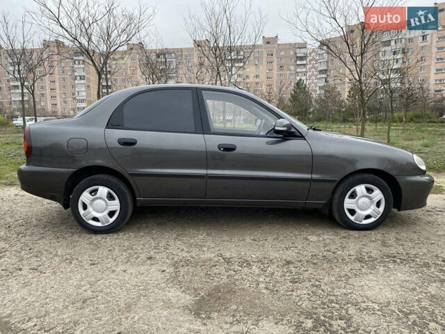 Сірий ЗАЗ Ланос, об'ємом двигуна 1.5 л та пробігом 203 тис. км за 4000 $, фото 2 на Automoto.ua