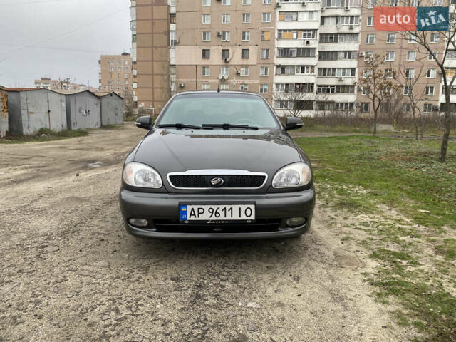 Сірий ЗАЗ Ланос, об'ємом двигуна 1.5 л та пробігом 203 тис. км за 4000 $, фото 1 на Automoto.ua