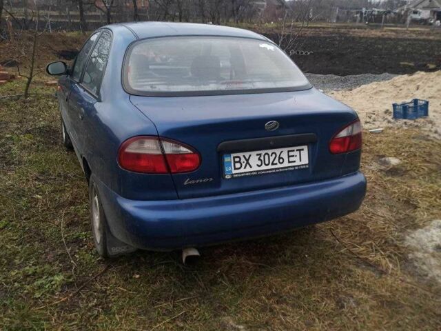 Синій ЗАЗ Ланос, об'ємом двигуна 1.5 л та пробігом 120 тис. км за 2300 $, фото 1 на Automoto.ua