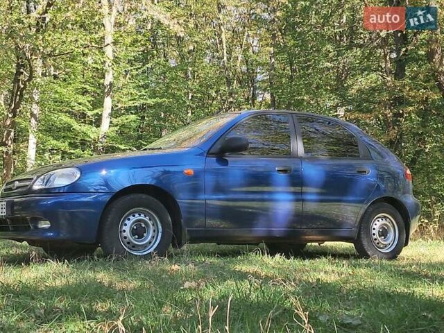 Синий ЗАЗ Ланос, объемом двигателя 1.5 л и пробегом 44 тыс. км за 2850 $, фото 4 на Automoto.ua