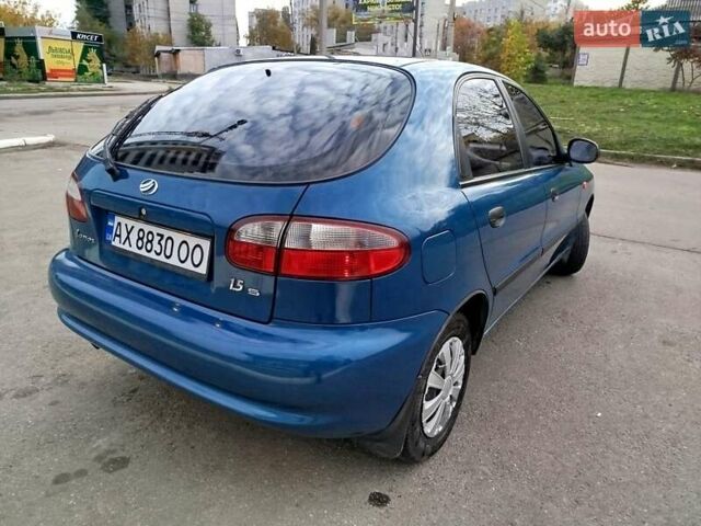 Синий ЗАЗ Ланос, объемом двигателя 1.5 л и пробегом 126 тыс. км за 3300 $, фото 5 на Automoto.ua