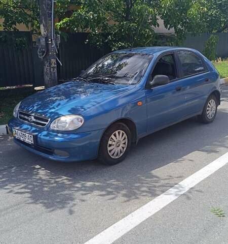 Синий ЗАЗ Ланос, объемом двигателя 1.5 л и пробегом 190 тыс. км за 2800 $, фото 1 на Automoto.ua