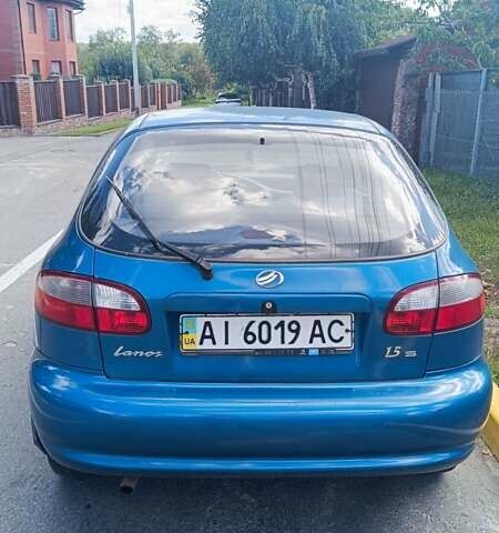 Синий ЗАЗ Ланос, объемом двигателя 1.5 л и пробегом 190 тыс. км за 2800 $, фото 5 на Automoto.ua