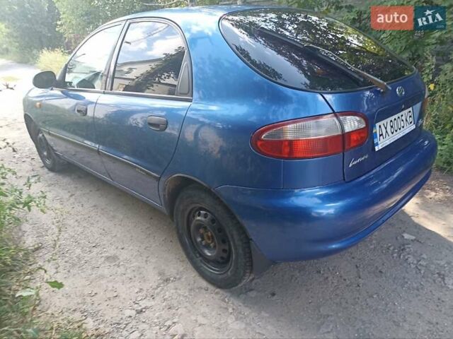 Синий ЗАЗ Ланос, объемом двигателя 1.5 л и пробегом 247 тыс. км за 2700 $, фото 4 на Automoto.ua