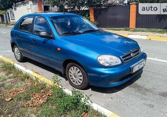 Синий ЗАЗ Ланос, объемом двигателя 1.5 л и пробегом 190 тыс. км за 2800 $, фото 2 на Automoto.ua