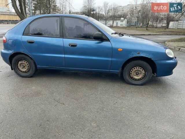 Синій ЗАЗ Ланос, об'ємом двигуна 1.5 л та пробігом 122 тис. км за 2500 $, фото 4 на Automoto.ua