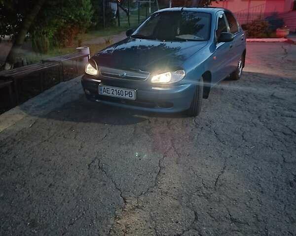 Синий ЗАЗ Ланос, объемом двигателя 1.5 л и пробегом 250 тыс. км за 3000 $, фото 1 на Automoto.ua