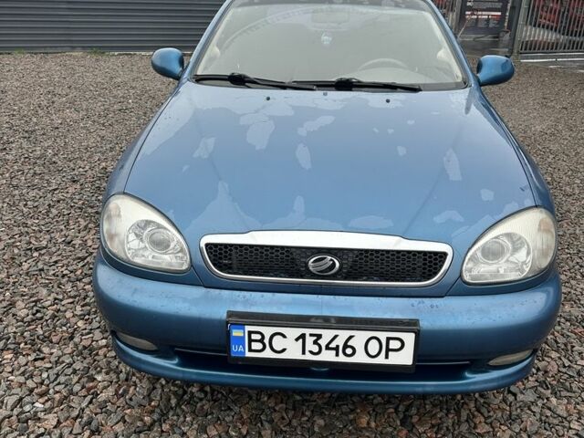 Синій ЗАЗ Ланос, об'ємом двигуна 1.5 л та пробігом 190 тис. км за 2900 $, фото 1 на Automoto.ua