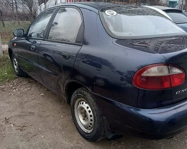 Синий ЗАЗ Ланос, объемом двигателя 1.3 л и пробегом 153 тыс. км за 2000 $, фото 4 на Automoto.ua